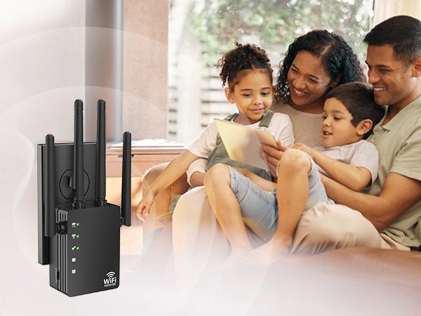 RAGOAT Dual-Band WiFi Repeater with Ethernet Port, Triple Mode Long-Range Home WiFi Extender Signal Booster (12880 Sq Ft Coverage, 105 Devices Supported), 2026 Wireless Internet Extender RAGOAT Dual-Band WiFi Repeater with Ethernet Port, Triple Mode Long-Range Home WiFi Extender Signal Booster (12880 Sq Ft Coverage, 105 Devices Supported), 2026 Wireless Internet Extender