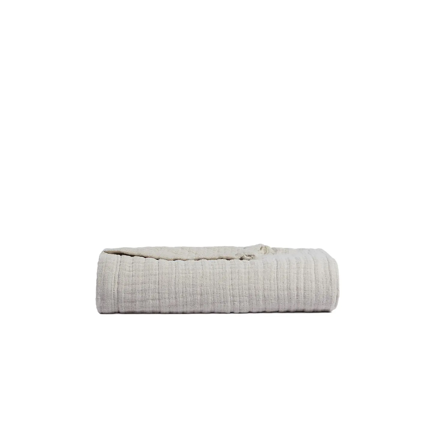 Parachute Cloud Linen Gauze Throw in Bone