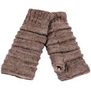 Reverse Step Fingerless Gloves