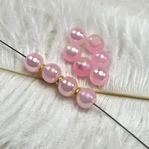 Aurora Glass Beads  For DIY Jewelry Making /10mm/50ml