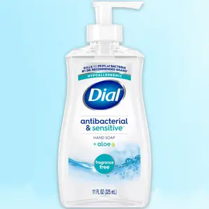 Dial Sensitive Fragrance Free Hand Soap 11fl oz - Hypoallergenic, for Sensitive Skin, Pump Bottle