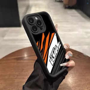 Motorcycle racing KTM Phone Case for iphone 17 16 Air 15 14 Pro Max Plus soft shell Protective Cover