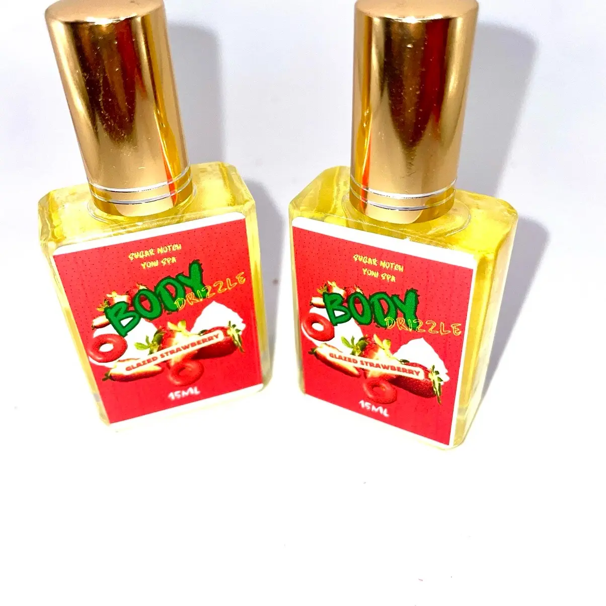 Sugar Notch Glazed Strawberry Body Oil Drizzle Spray - 15ml