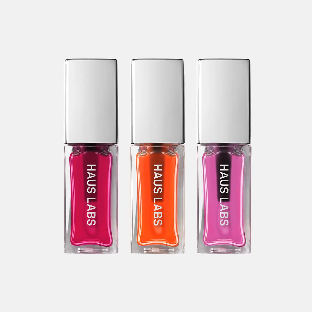 HAUS LABS Lip Oil Trio | PhD Hybrid Lip Oil Set | TikTok Shop Exclusive HAUS LABS Lip Oil Trio | PhD Hybrid Lip Oil Set | TikTok Shop Exclusive
