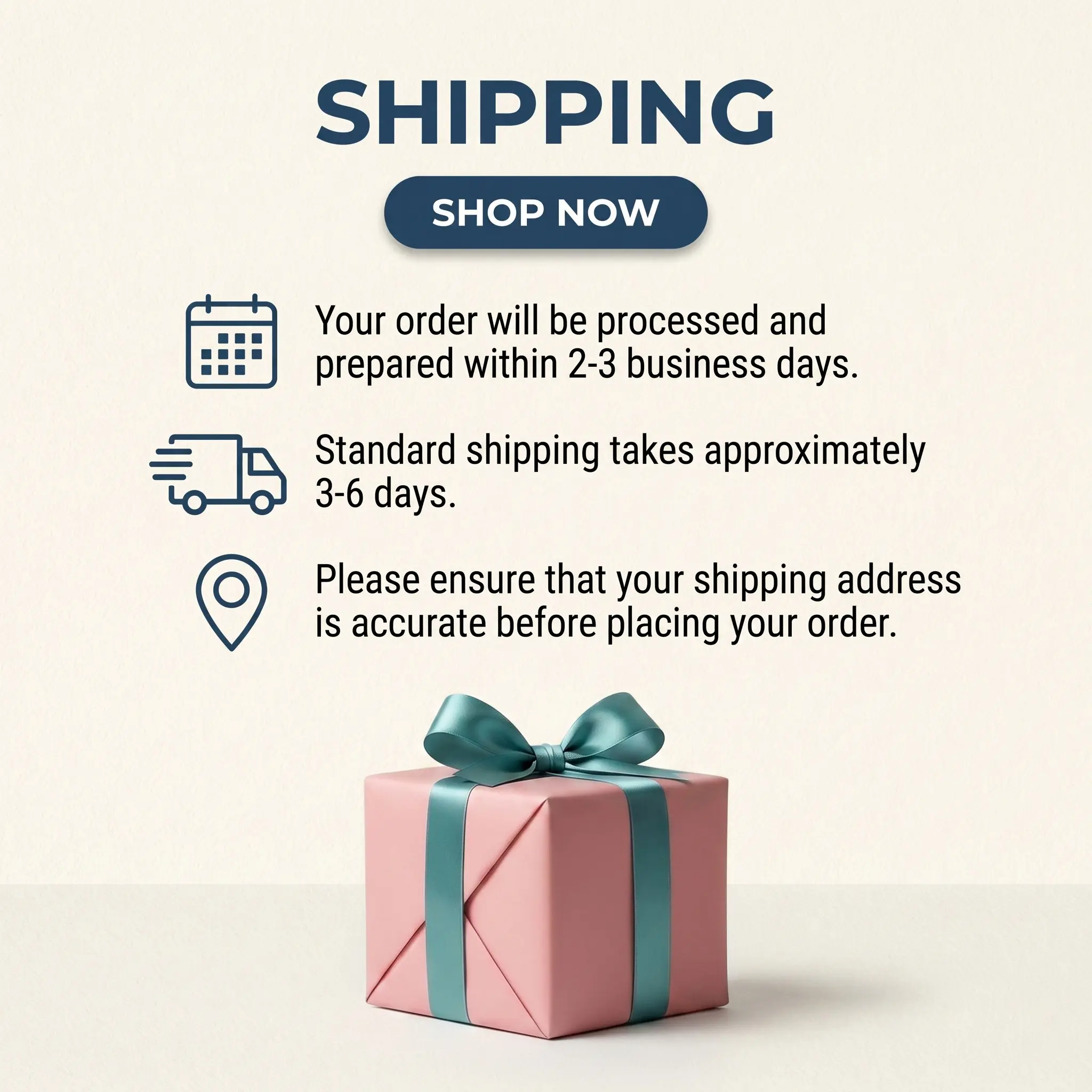 Product Priority Processing & Shipping
