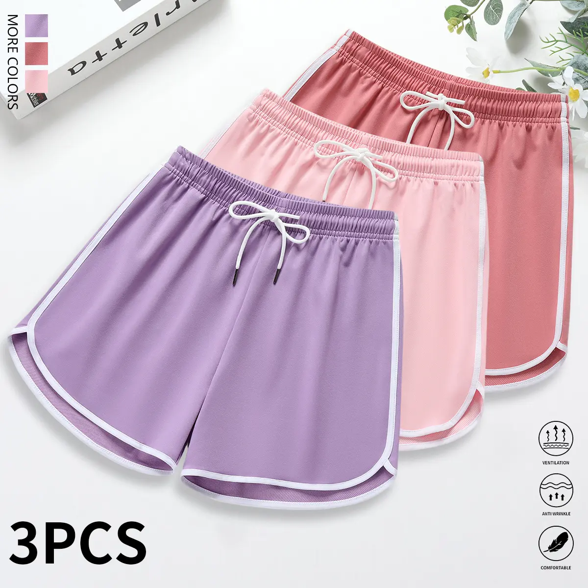 Purple + Pink + Rose Red