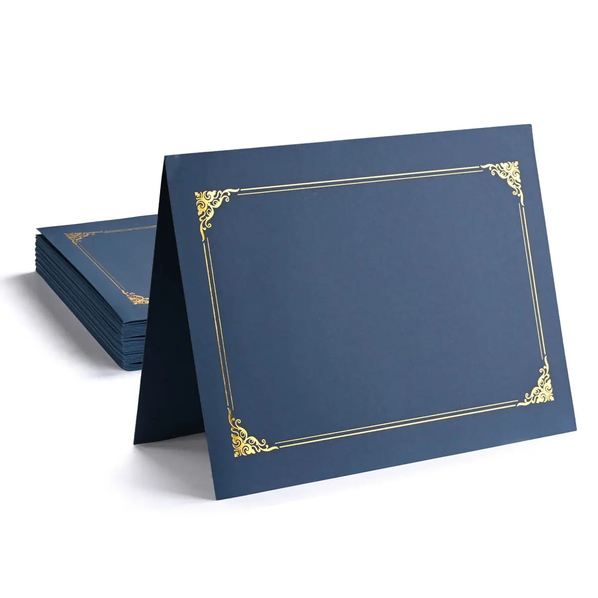Yescom 30 Pack Certificate Holders Diploma Covers for Letter Size w/ Gold Foil Borders Yescom 30 Pack Certificate Holders Diploma Covers for Letter Size w/ Gold Foil Borders
