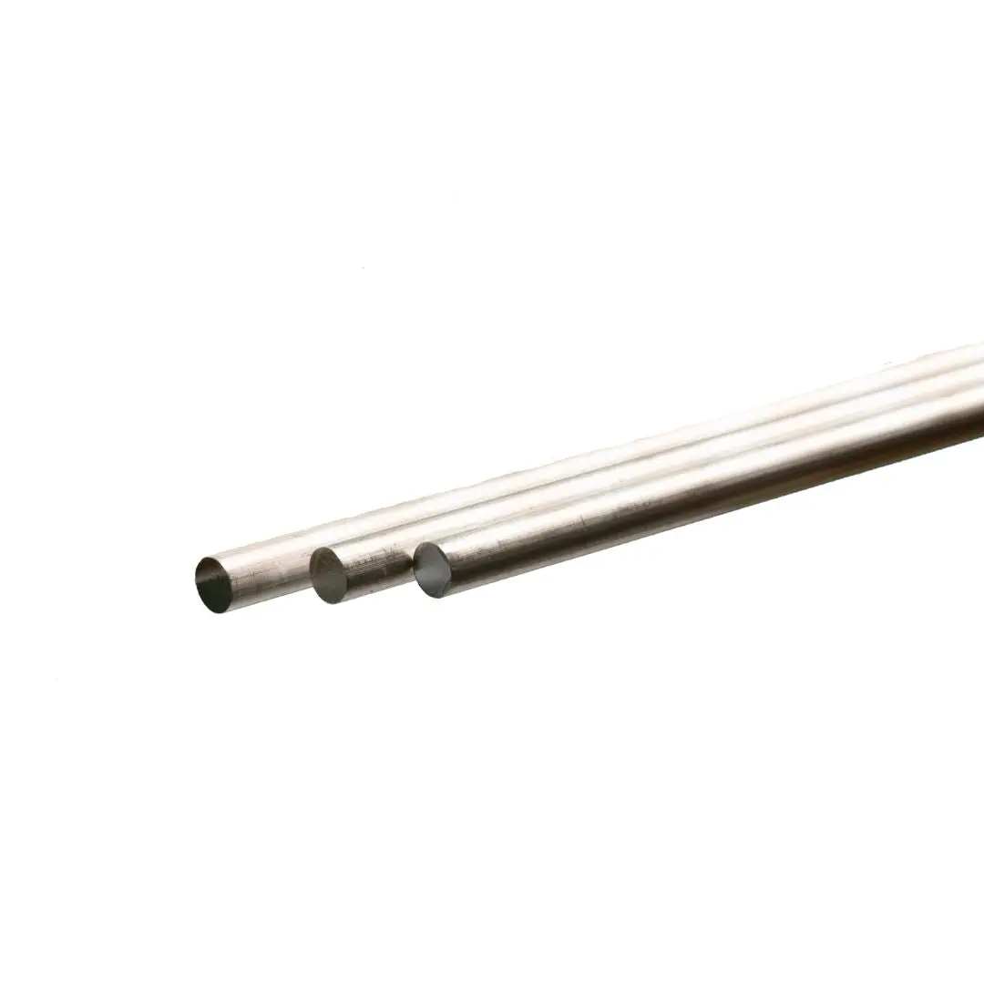 Round Aluminum Rod: 5/16" OD x 36" Long (3 Pieces)