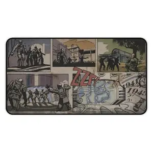 Custom Zombies Desk Mats Black Ops-Inspired (Kino, Origins, Tranzit, Ascension) – Black Ops-Inspired Design Gaming Accessories Desk Mats