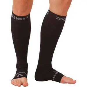 Ankle/Calf Compression Sleeves- Toeless Socks for Circulation, Swelling for Men and Women