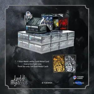 Lord of Mysteries Hobby Box, Sealed Case of 16 Boxes , Silver card guaranteed,  Officially Licensed, Klein Moretti, Ultra Rare Pulls