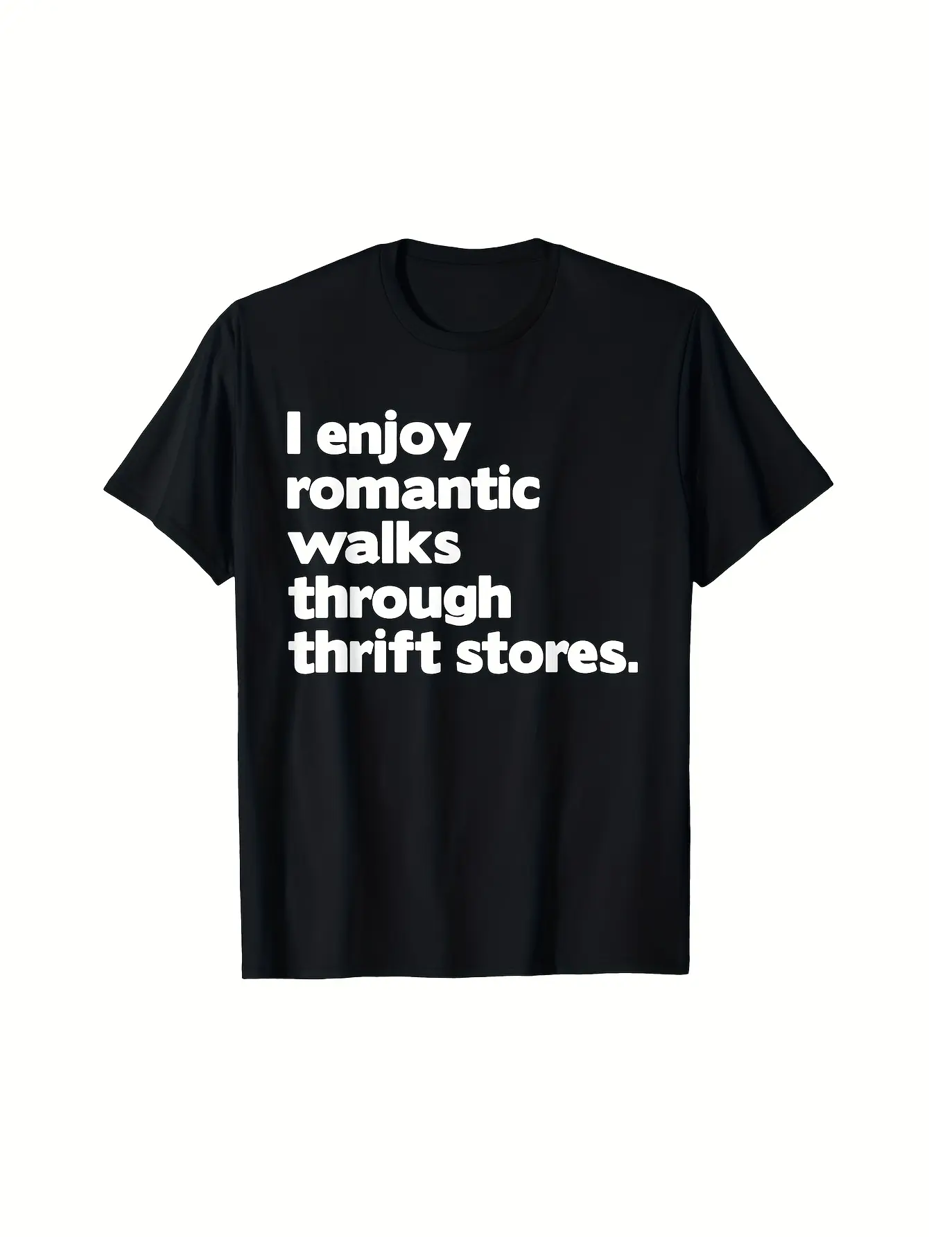 Funny Thrift Store Saying T-Shirt - _I Enjoy Roman unisex soft cotton short sleeve t shirt, vintage graphic casual tee for men women teens, perfect birthday holiday gift for camping travel gym daily street  wear