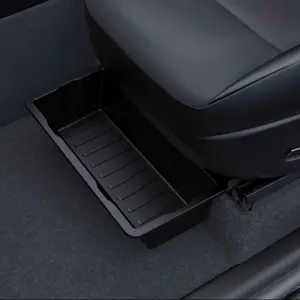 Car Front Seat Under Storage Box, Car Front Seat Under Storage Box, Car Interior Accessories for Tesla Model Y, Car Storage Organizers