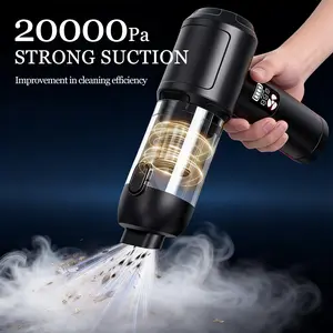 20000Pa Cordless Car Vacuum Cleaner Rechargeable Handheld Strong Suction Portable Vacuum for Car Home Office