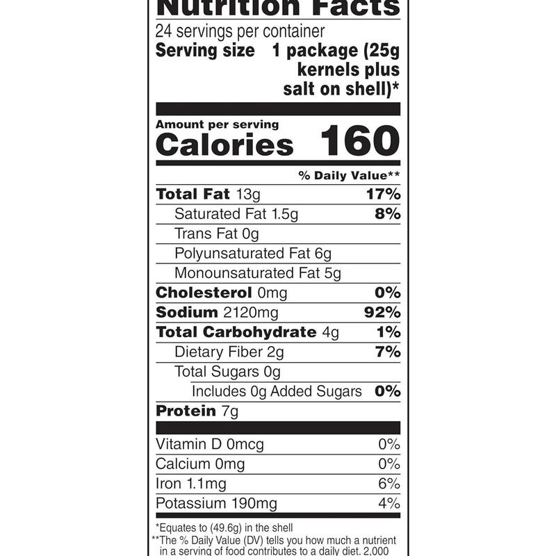 DAVID Sunflower Seeds, Original Flavor, 1.75 oz. (Pack of 24)