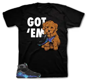 Shirt To Match Jordan 8 Aqua Sneaker Tees, Jordan 8 Aqua 2025 Shirt,  100 % Cotton Casual Short Sleeve Tee, Gildan 5000 Unisex T shirt,  Design Printed T-Shirt