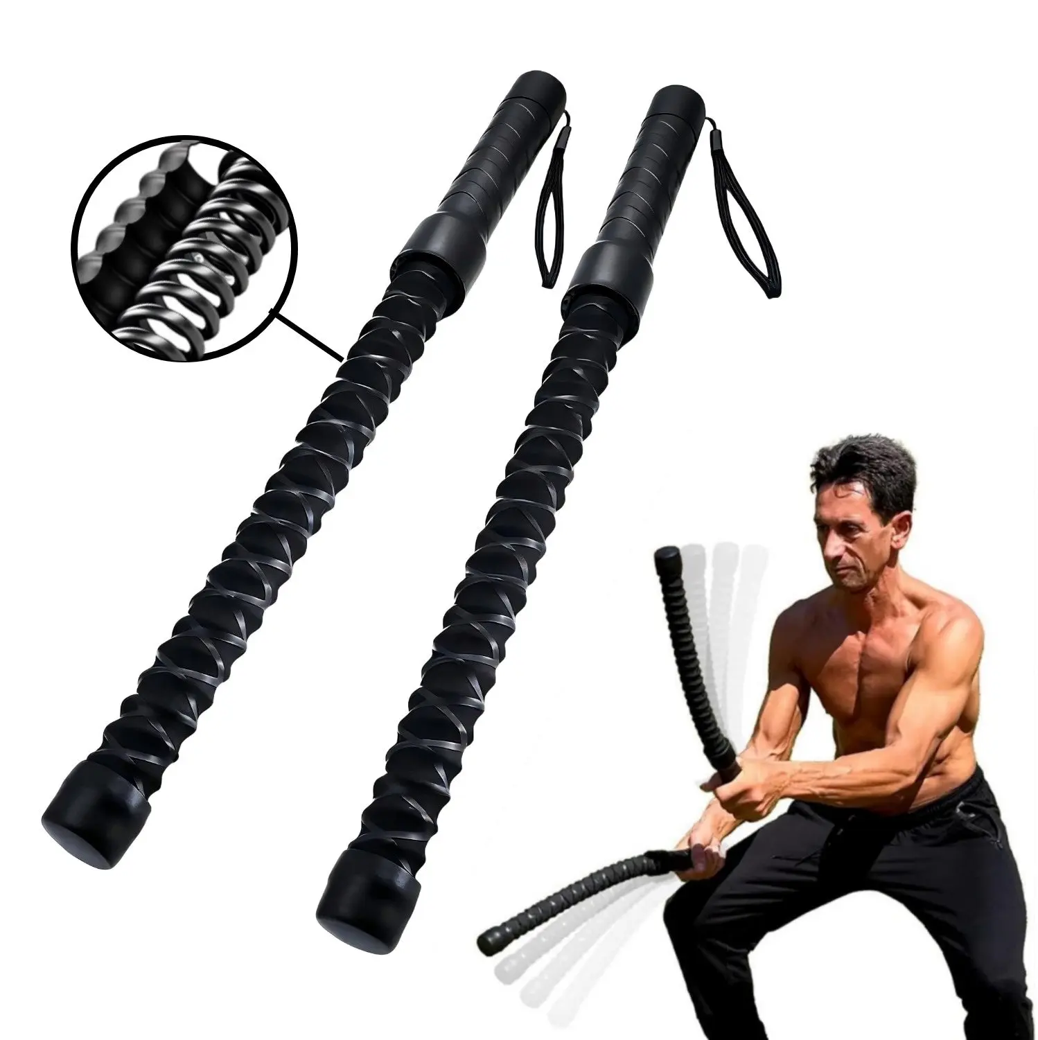 Ropeless Battle Rope Training System