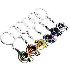 Spinnable Turbo Keychain - Perfect for Car Enthusiasts