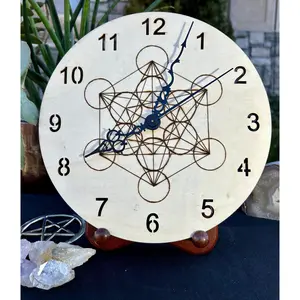 Metatron's Cube Clock