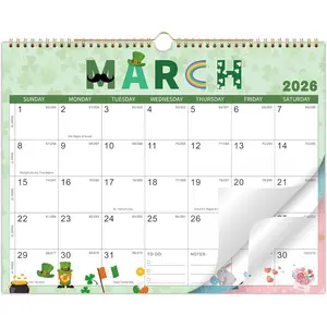 Wall Calendar 2026-2027 - 2026-2027 Wall Calendar, 24-Month Calendar, Mar. 2026 - Feb. 2028, 14.8" x 11.4", 2 Year Calendar, Thick Paper - 12 Themes