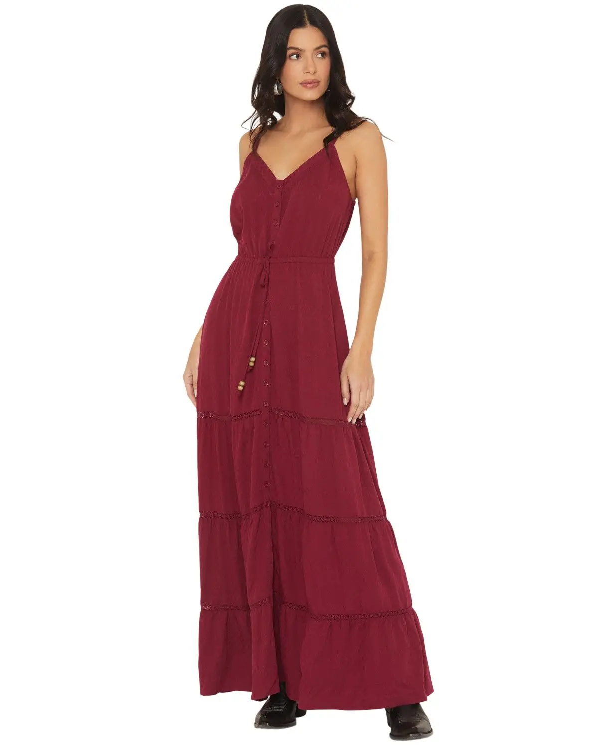 Idyllwind Women's Women'S Sleeveless Maxi Dress - Iwsu25d94-Maro