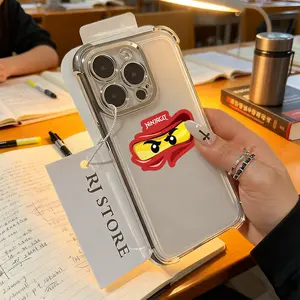 Cool game Ninjagos Phone Case Suitable for iPhone 17 16e 16 15 14 13 12 11 Mini Pro Max Air X XR XSMAX 8 7 Plus Anti Fall Protective Transparent Soft Back Cover