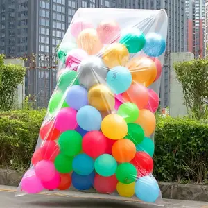 New 1pcs Balloon Bag Storage Bag 1.2X1.5m Large Big Plastic Bag Tool for Transport Ballon Clear Christmas Tree Disposal Storage Bag Gifts