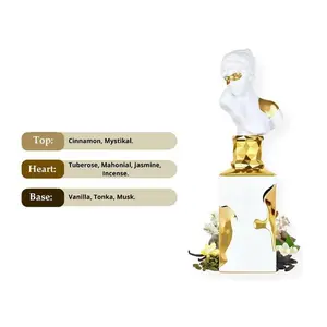 Her Confession Eau De Parfum For Women100ml 3.4 oz New Release Vanilla Jasmine &Tuberose Floral Fragrance Ideal For FloralLovers long lasting perfume Confession Women's Fragrance, Gentle Floral Eau De Parfum
