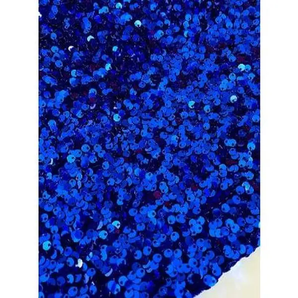 Royal Blue Sequin on  Velvet