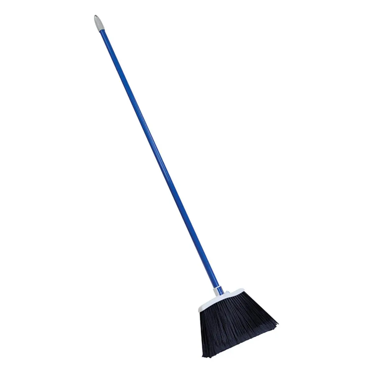 212 MAIN Angle Broom - 14 in., Rubbermaid Model 1861509, Durable Poly Fibers with Split Tip, Extra-Reach Design for Large Rooms, Angle Shape for Tight Corners