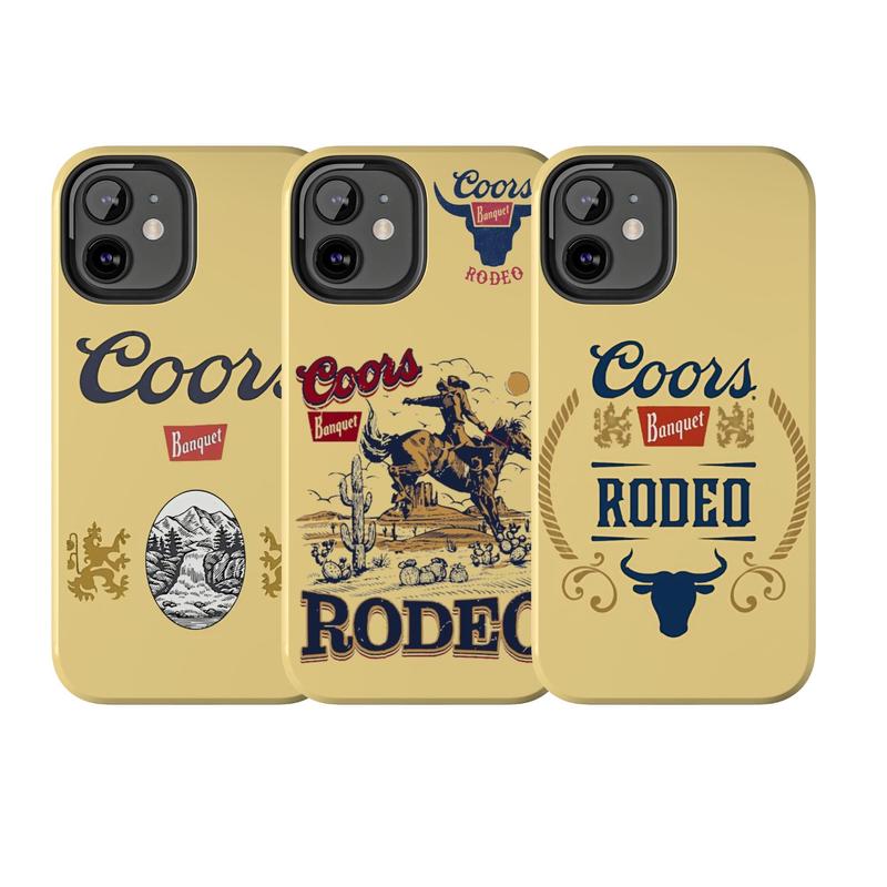 Coors Cowboy Phone Case, Coors Banquet Rodeo Cowboy, Country Western ...