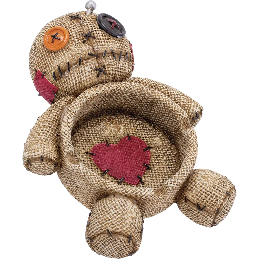 7" Voodoo Doll Ceramic Ashtray – Gothic Novelty Tray 7" Voodoo Doll Ceramic Ashtray – Gothic Novelty Tray
