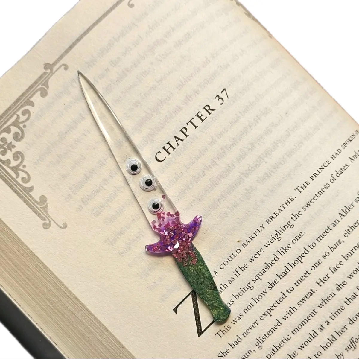 Custom Resin Dagger Bookmark- Halloween Style Bookmarks