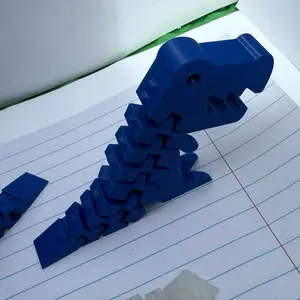 TiosOddities Tiny Rex Tremble – The Pocket-Sized Dino Who Thinks He’s Huge Flexy Fun Bendable Posable Eco-Friendly PLA Flexible Filament Hollow Inside Charm Desk Drama Fidget Toy
