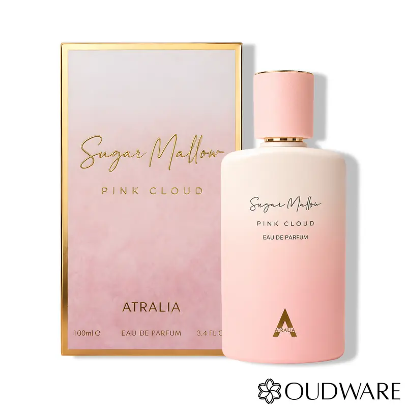 Atralia Sugar Mallow Pink Cloud Eau De Parfum 100ml (3.4oz) - A Luxurious Fruity Floral Perfume For Women