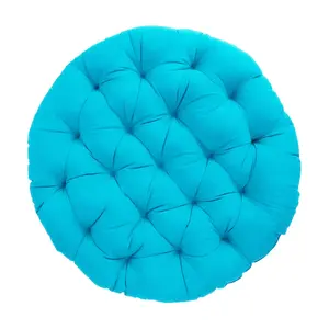 Sorra Home 48" Suede Round Papasan Cushion Sorra Home 48" Suede Round Papasan Cushion