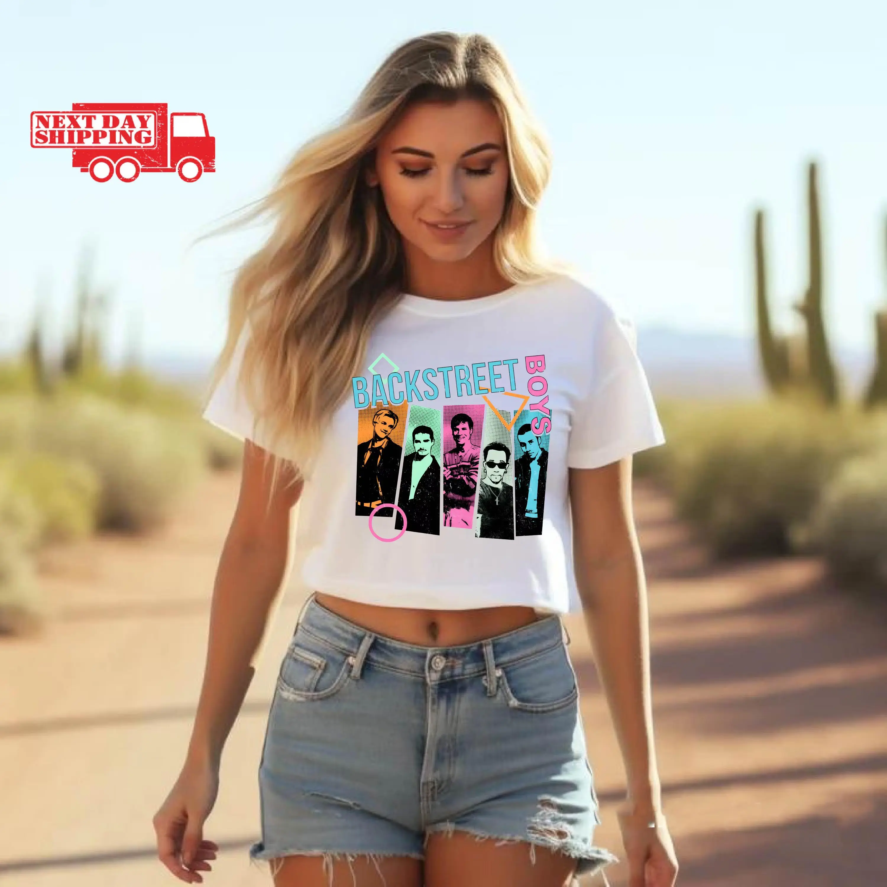 BackStreet Boys Crop Tee