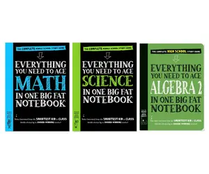 Study Success Bundle: Math, Science & Algebra 2 Guide Collection - Paperback