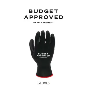 The Budget Approved Gloves by Management
