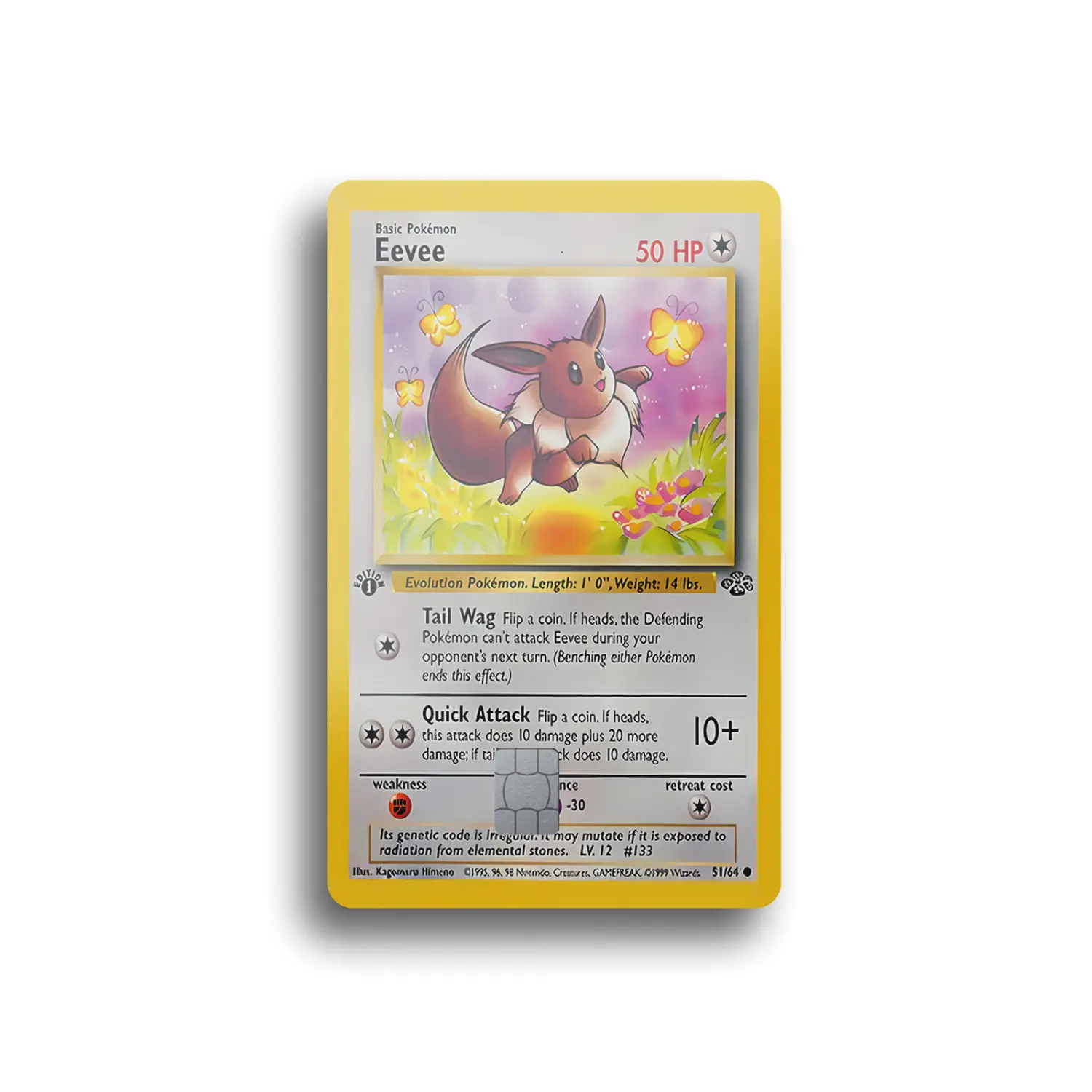 first edition eevee card Pokemon - Eevee (55) - Team Rocket