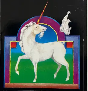 80's Freelance, Inc.  Unicorn Sticker