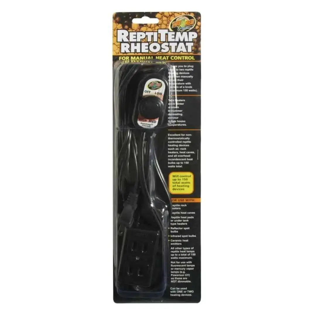Zoo Med Repti Temp Rheostat 150 W Max