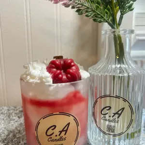 Apple Cinnamon Candle Aroma Decor Deodorant Fragrance Light Scent