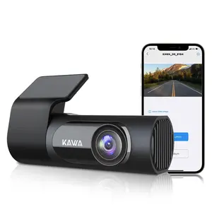 KAWA 2K Car Dash Cam for Summer, 2K HD Car Camera with Voice Control, Wide Angle Car DVR with Night Vision, WiFi Car Camera for Car Electronics, Automotive Dashcam