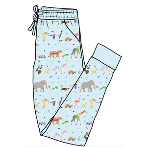 Rainbow on my Parade Pride Adult Bamboo Joggers Pajama Pants