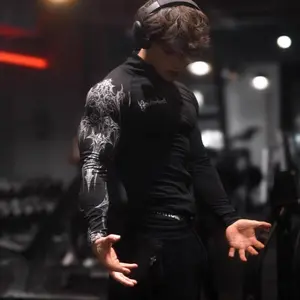 Men’s Fitness Compression Jacket Quick Dry Zip Up Sports Top Workout Running Athletic Activewear Outerwear,gym workout outfits,gym clothes set