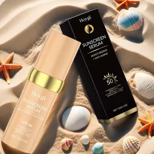 Hydrating Sunscreen Concealer Cream, Moisturizing UV Protection, Lightweight Natural Coverage for All Skin Types, Facial Sunscreen & Sun Care