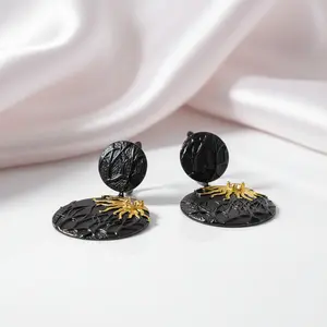 Sun Chaser Citrine Gemstone Drop Earrings