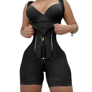 Women Waist Trainer Bodysuit Tummy Control Corset Full Body Shaper Cincher Tank Top with Adjustable Straps Compression Shapewear Womenswear Bottom Breathable Comfortable