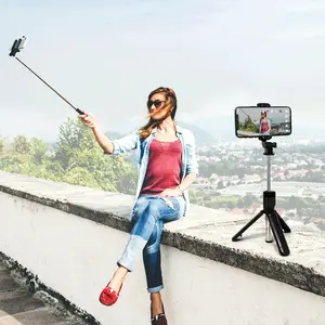 U-Stream Mini Selfie Stick Tripod w/ Wireless Remote